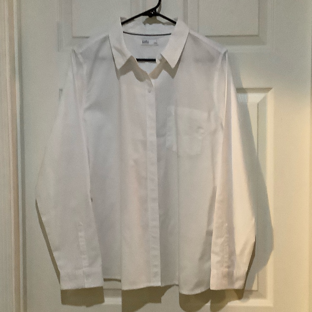 Croft & Barrow white blouse
